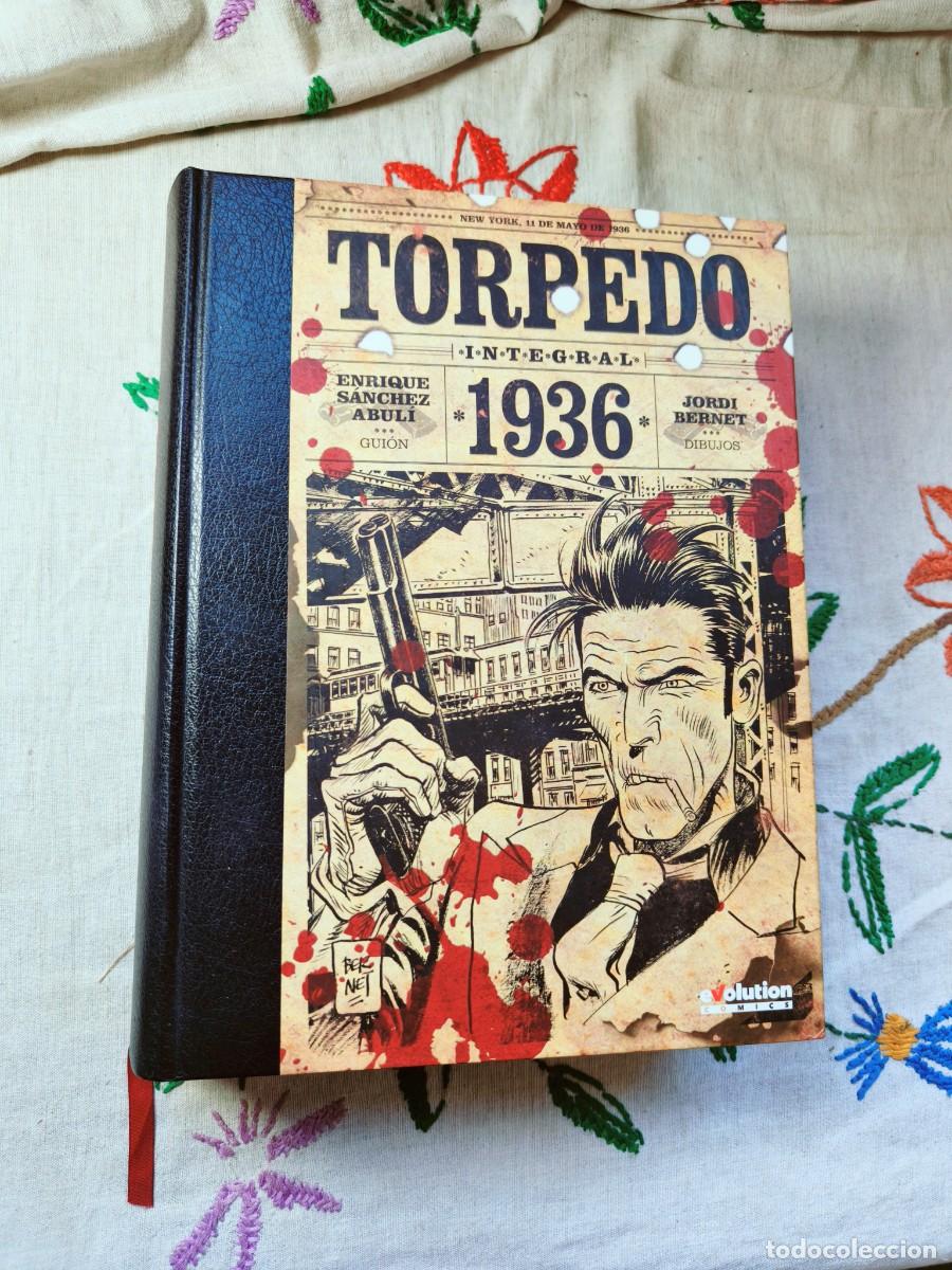 C&oacute;mics: Torpedo. Integral. 1936. Jodi Bernet. Panini. Tapa dura.