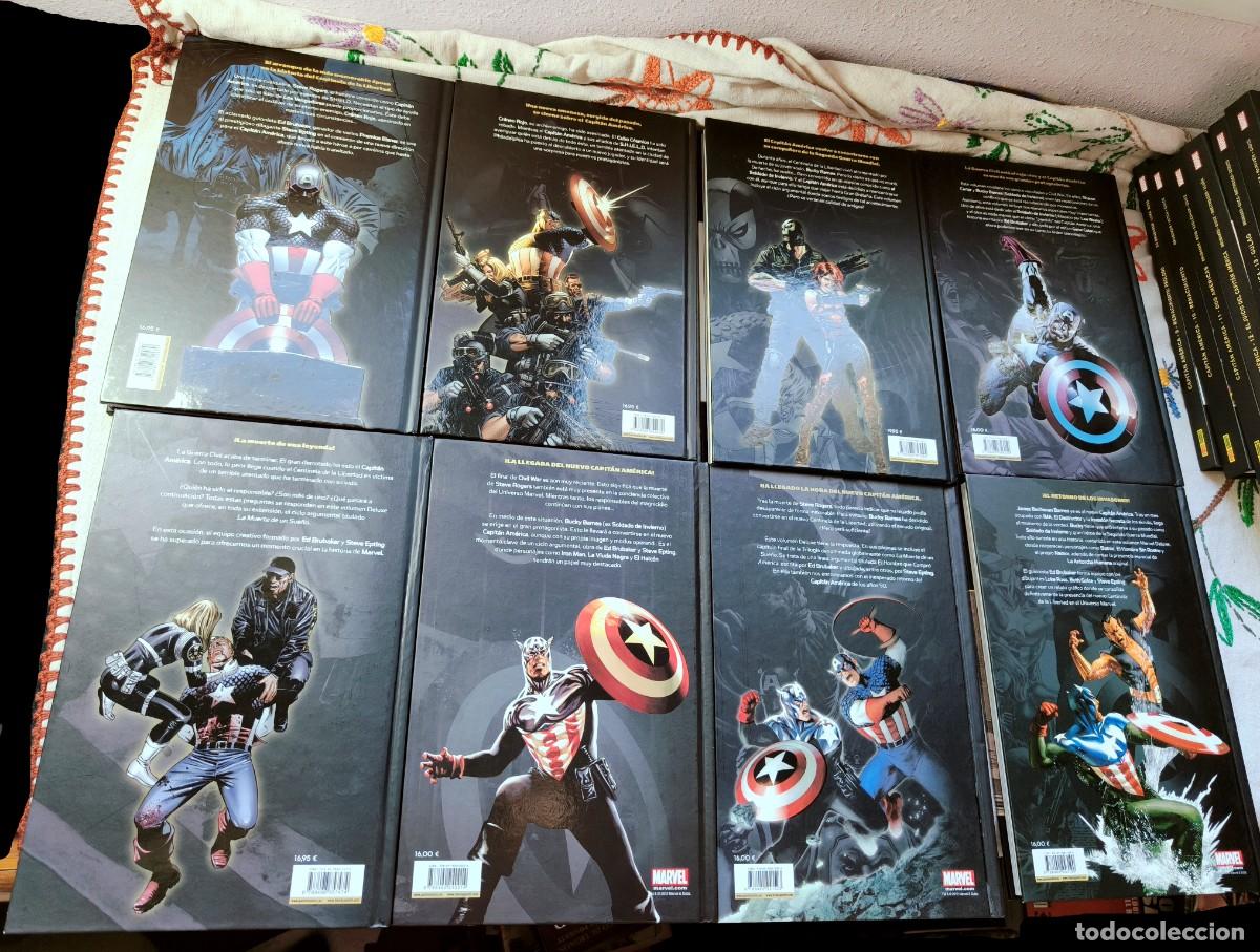 C&oacute;mics: Capit&aacute;n Am&eacute;rica. Completo. Tomos 1 a 14. Marvel Deluxe. Panini. - Foto 7