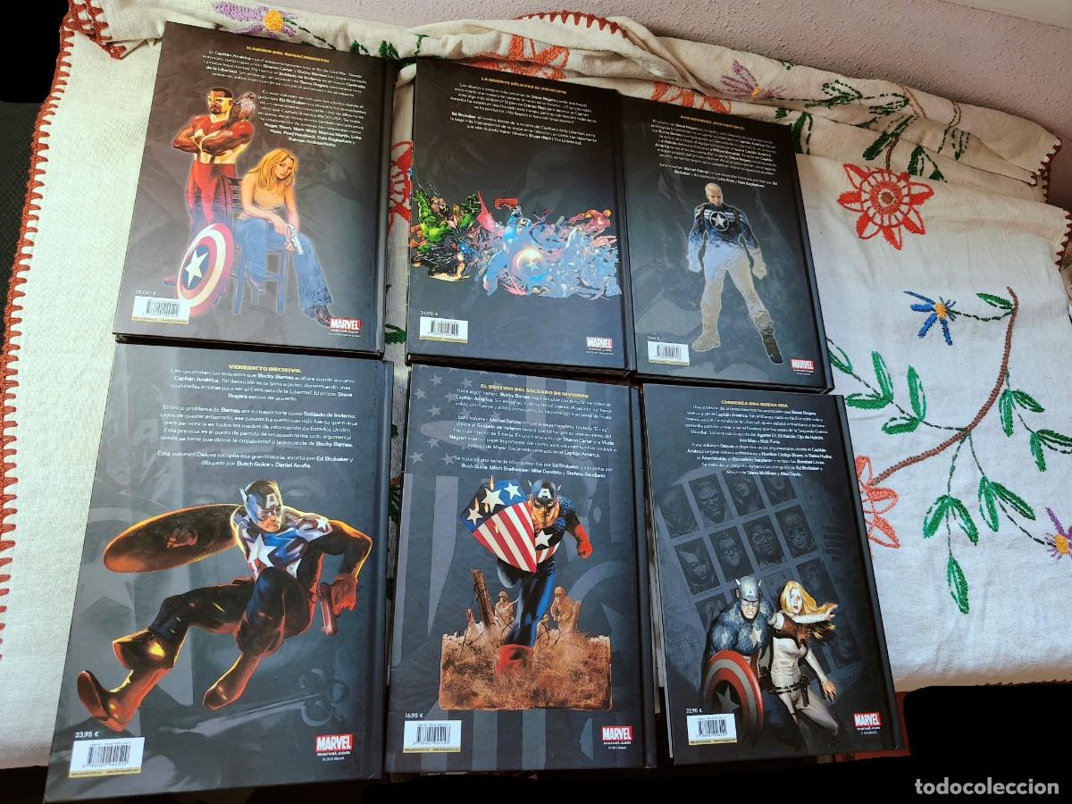 C&oacute;mics: Capit&aacute;n Am&eacute;rica. Completo. Tomos 1 a 14. Marvel Deluxe. Panini. - Foto 9
