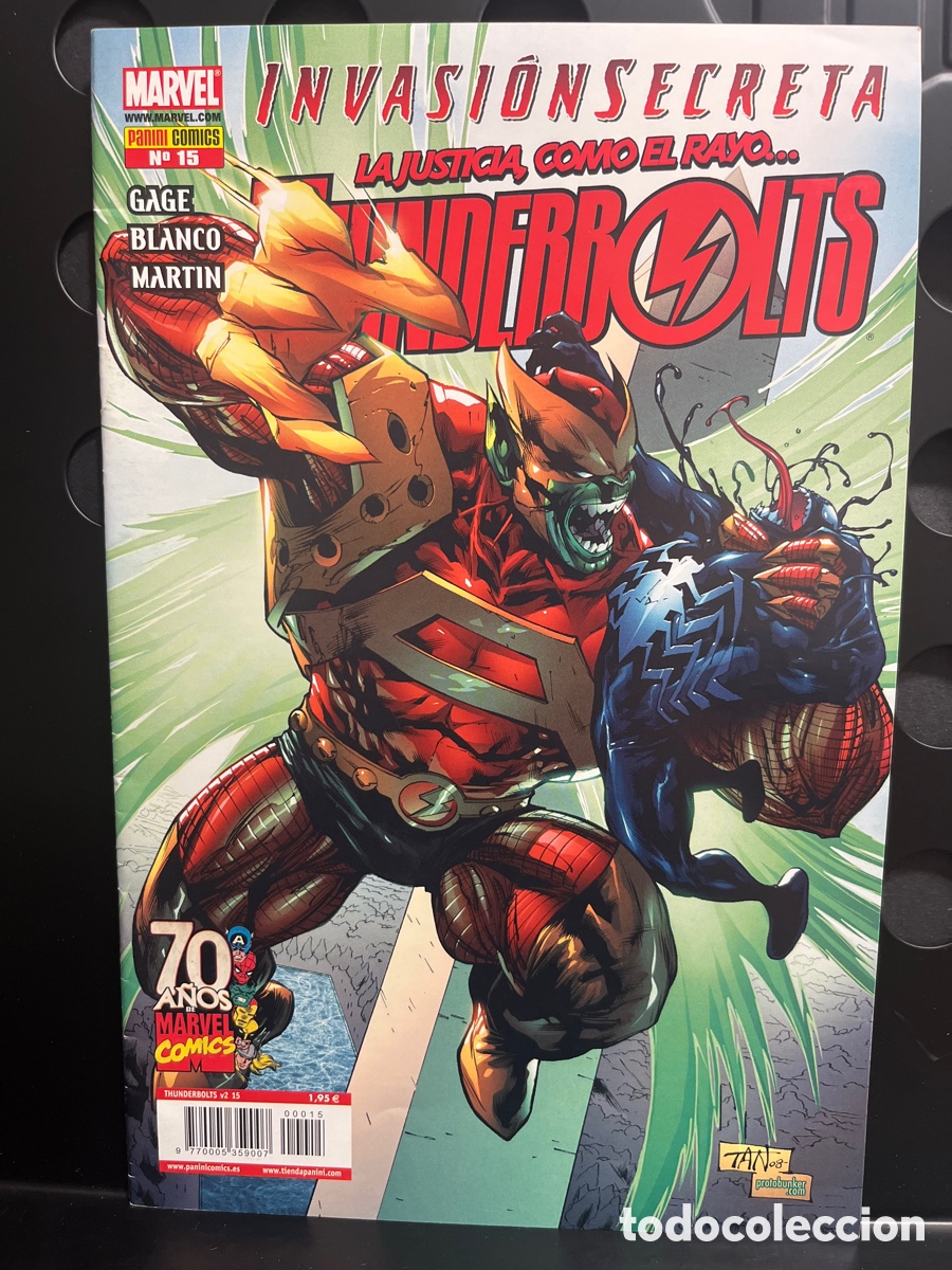 C&oacute;mics: THUNDERBOLTS VOL.2 N.15 LA JUSTICIA COMO EL RAYO : INVASI&Oacute;N SECRETA ( 2008/2010 )
