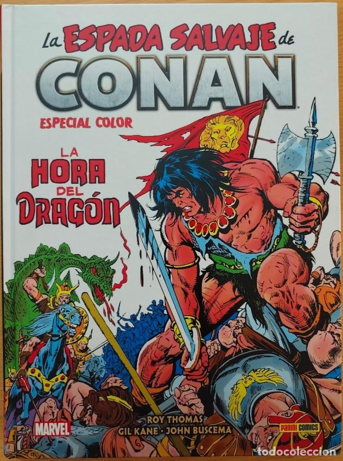 C&oacute;mics: LA ESPADA SALVAJE DE CONAN ESPECIAL COLOR. LA HORA DEL DRAGON. TOMO PANINI