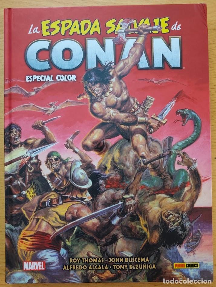 C&oacute;mics: LA ESPADA SALVAJE DE CONAN ESPECIAL COLOR. ROY THOMAS, JOHN BUSCEMA, ALFREDO ALCALA. PANINI