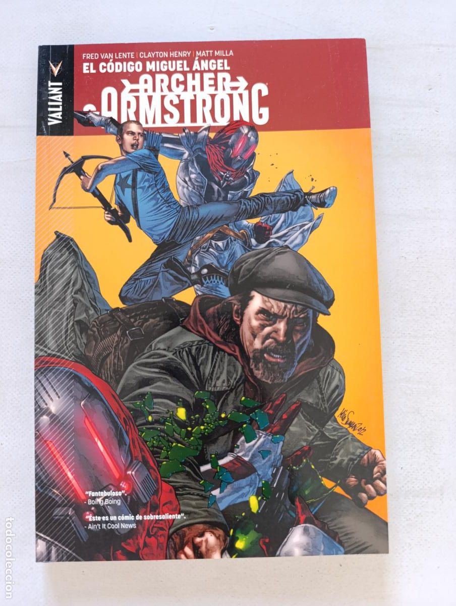 Comics: ARCHER & ARMSTRONG N&ordm; 1 - EL CODIGO MIGUEL ANGEL - VALIANT - PANINI (299w)