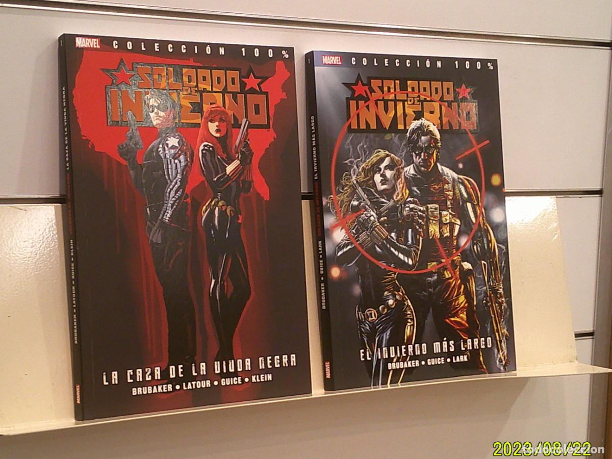 C&oacute;mics: COLECCION 100% MARVEL SOLDADO DE INVIERNO COMPLETA 2 TOMOS - PANINI