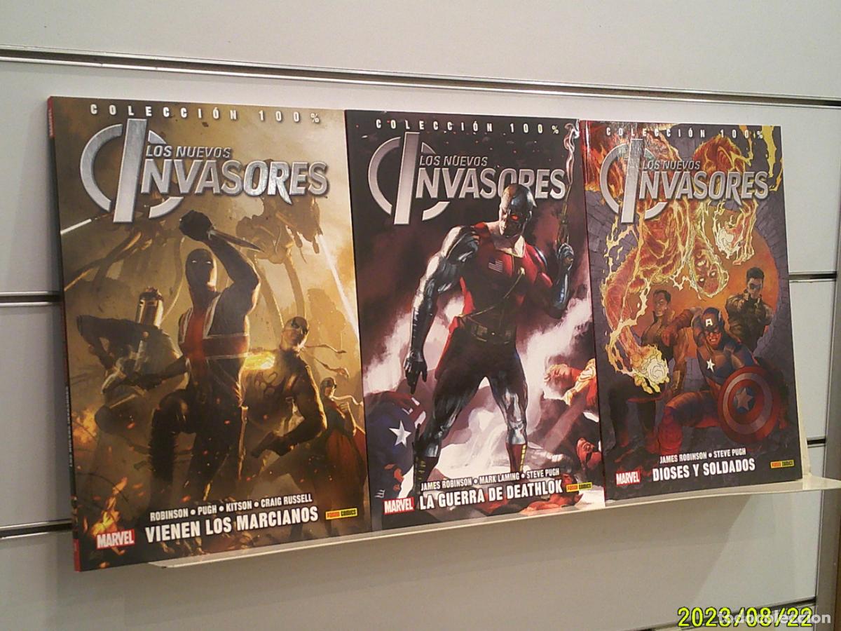 C&oacute;mics: COLECCION 100% MARVEL LOS NUEVOS INVASORES COMPLETA 3 TOMOS - PANINI