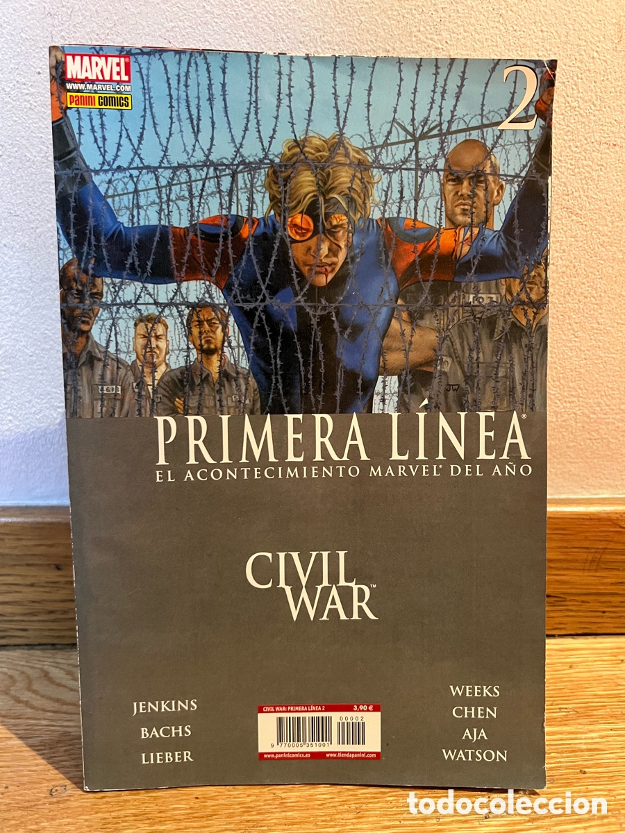 C&oacute;mics: Civil war primera l&iacute;nea El acontecimiento marvel del a&ntilde;o 2