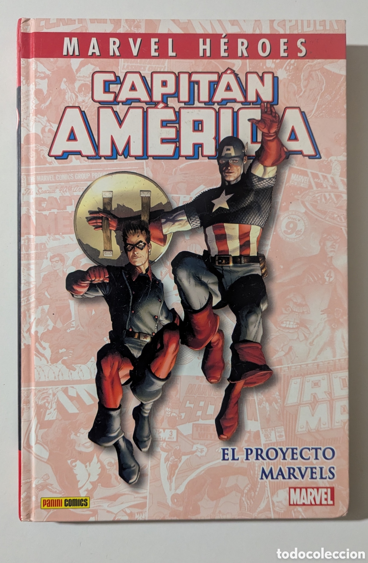 C&oacute;mics: CAPITAN AMERICA. EL PROYEСТО MARVELS. Panini comics. MARVEL HEROES.