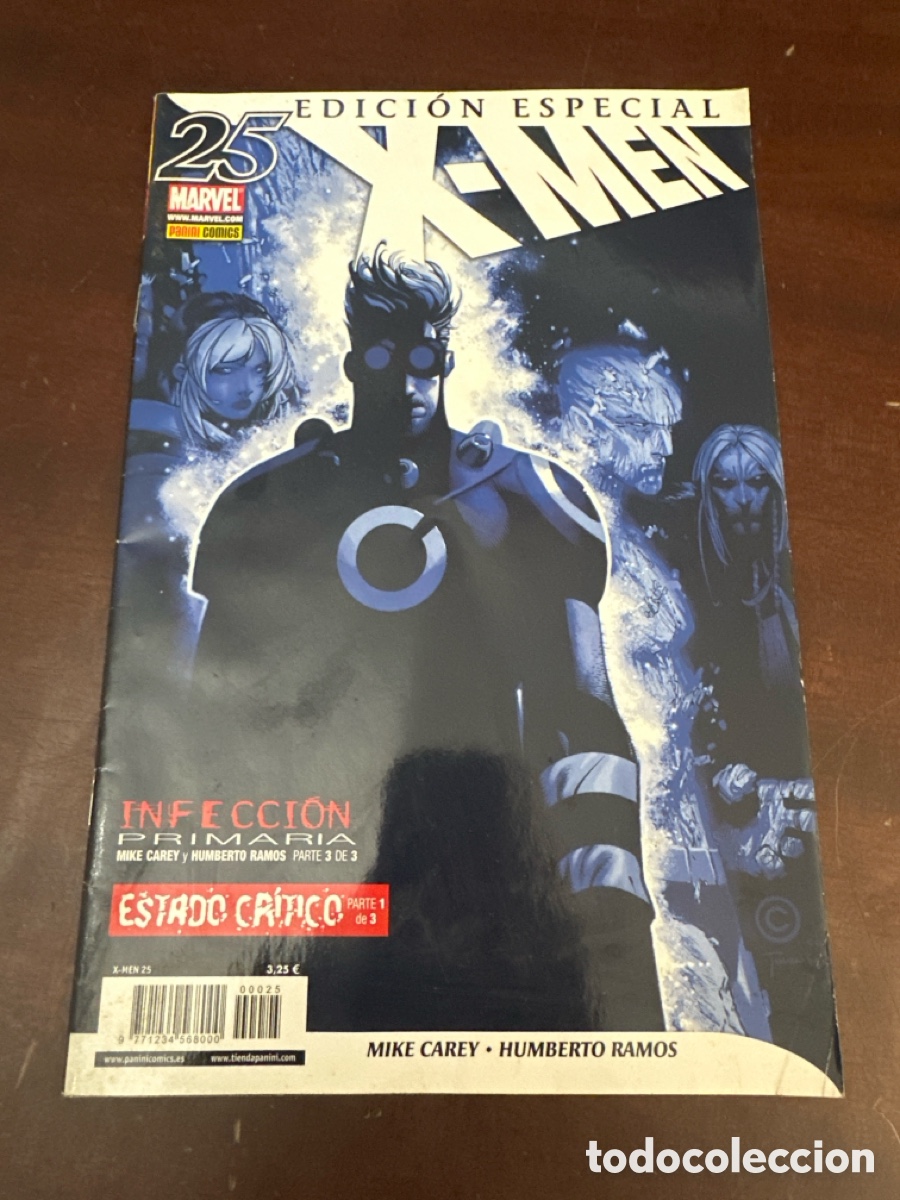 C&oacute;mics: MARVEL X-MEN N&ordm; 25 ESTADO CRITICO PARTE 1 DE 3 EDICION ESPECIAL - PANINI