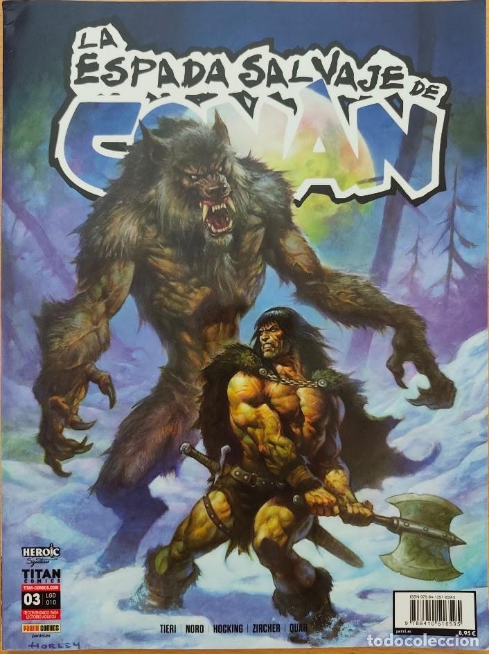 C&oacute;mics: LA ESPADA SALVAJE DE CONAN 03. TITAN COMICS. PANINI