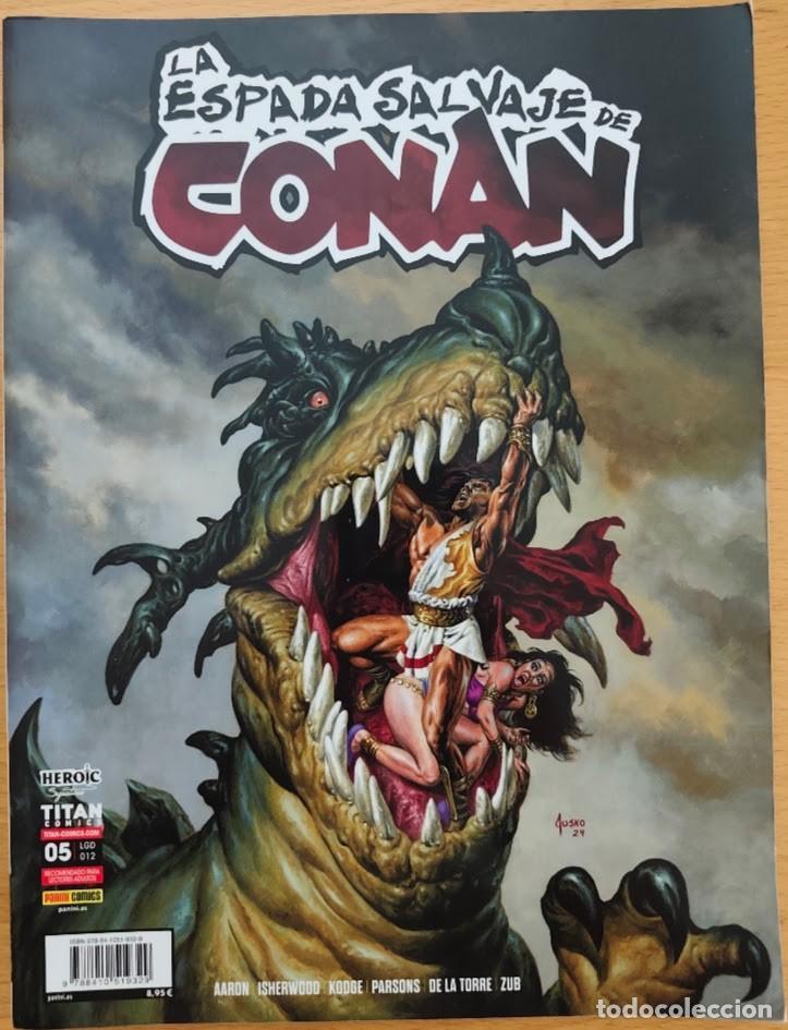 C&oacute;mics: LA ESPADA SALVAJE DE CONAN 05. TITAN COMICS. PANINI