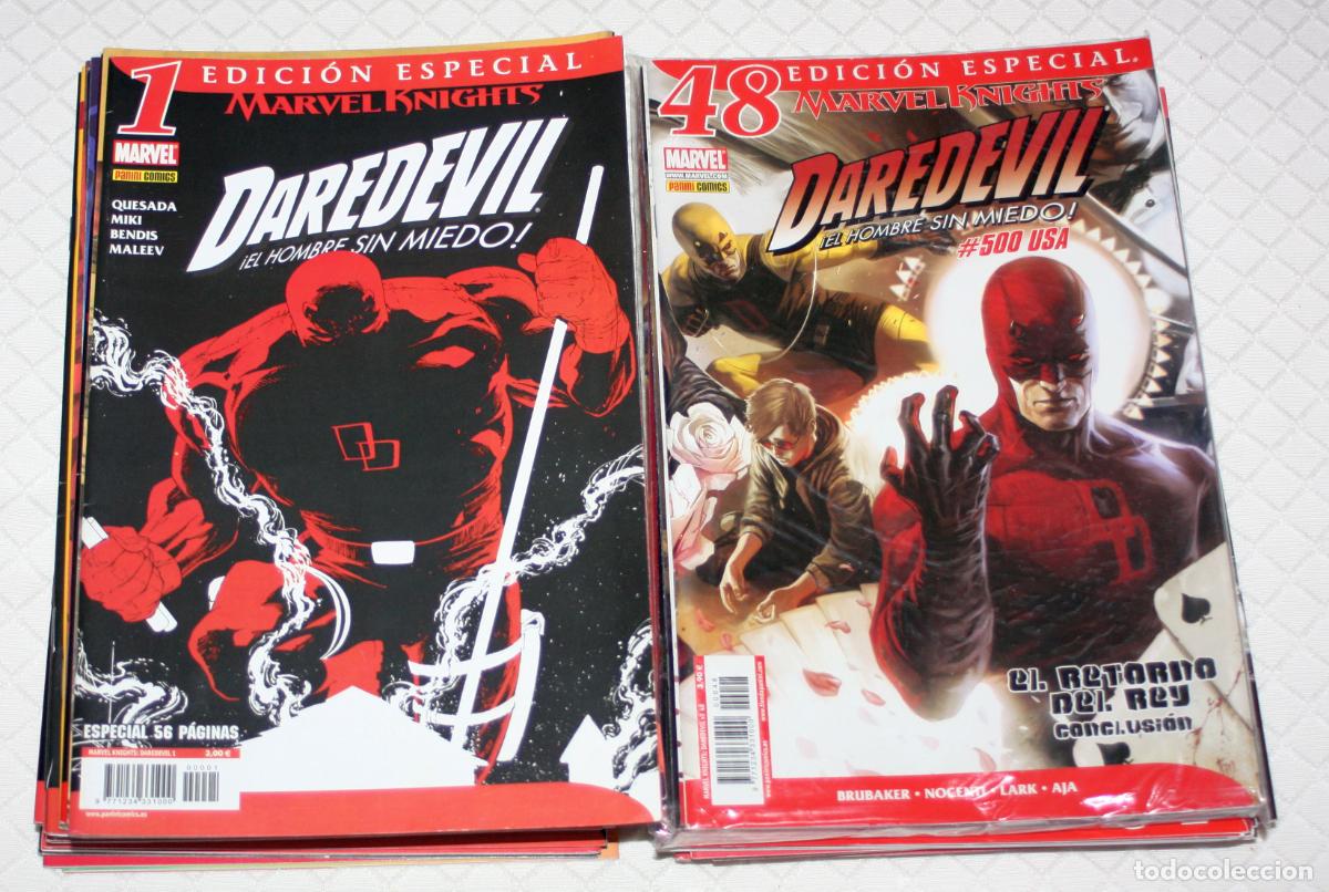 C&oacute;mics: MARVEL KNIGHTS : DAREDEVIL Vol. 2 &iexcl; COMPLETA 48 NUMEROS !( E. BRUBAKER & B.M.BENDIS / PANINI