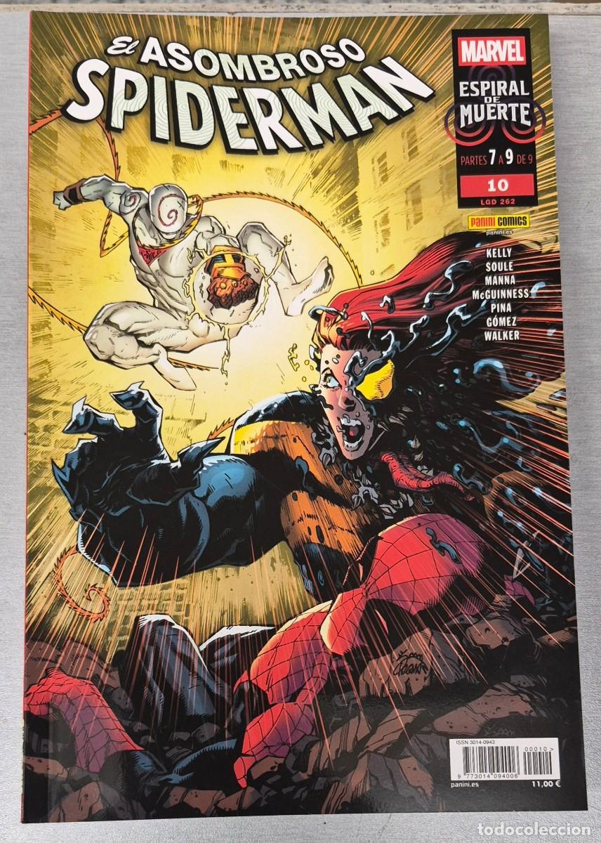 C&oacute;mics: EL ASOMBROSO SPIDERMAN N&ordm; 10 / 262 - ESPERIAL DE MUERTE PARTE 7 A 9 - JOE KELLY / MARVEL - PANINI