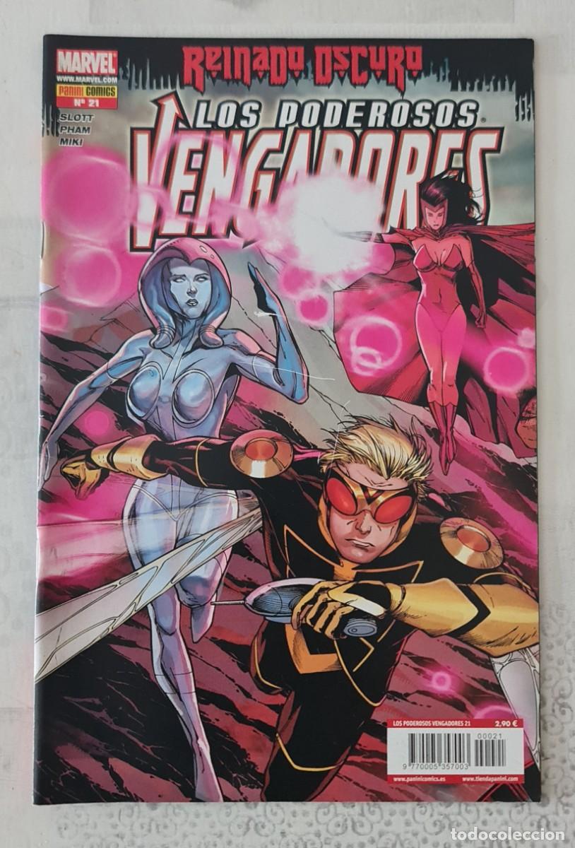 C&oacute;mics: LOS PODEROSOS VENGADORES n&ordm; 21 de 36. Panini Comics 2009 - Foto 1