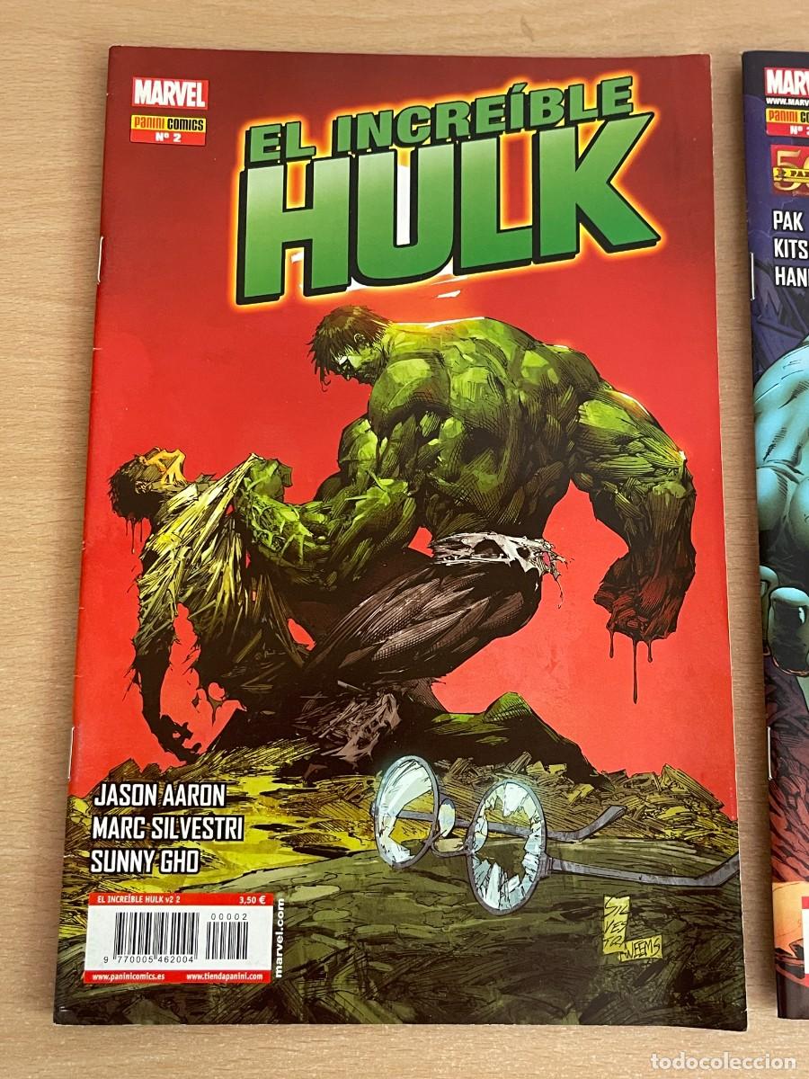 C&oacute;mics: Panini Comics Marvel LOTE 3 Ejemplares LOS INCREIBLES HULKS 2011 y 2012 El Incre&iacute;ble Hulk La Masa - Foto 2