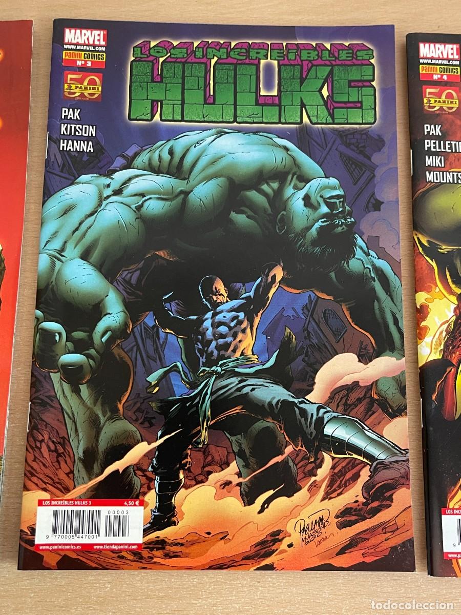 C&oacute;mics: Panini Comics Marvel LOTE 3 Ejemplares LOS INCREIBLES HULKS 2011 y 2012 El Incre&iacute;ble Hulk La Masa - Foto 3