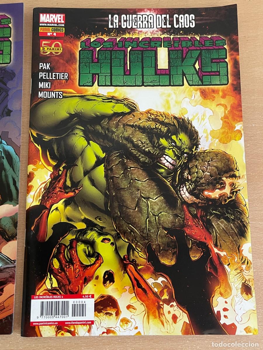 C&oacute;mics: Panini Comics Marvel LOTE 3 Ejemplares LOS INCREIBLES HULKS 2011 y 2012 El Incre&iacute;ble Hulk La Masa - Foto 4