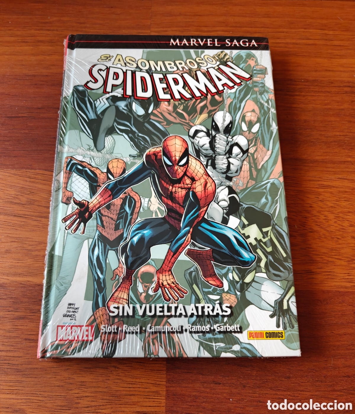 C&oacute;mics: Precintado. Marvel Saga El asombroso Spiderman. Sin vuelta atr&aacute;s. Tomo 37.