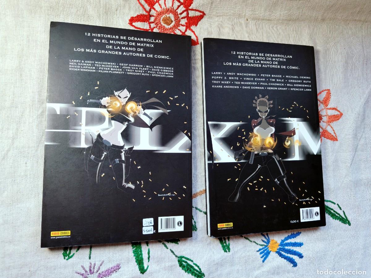 C&oacute;mics: Matrix. Completa. Volumenes 1 y 2. Wachowski. Panini. Est&aacute;n como nuevos. - Foto 3