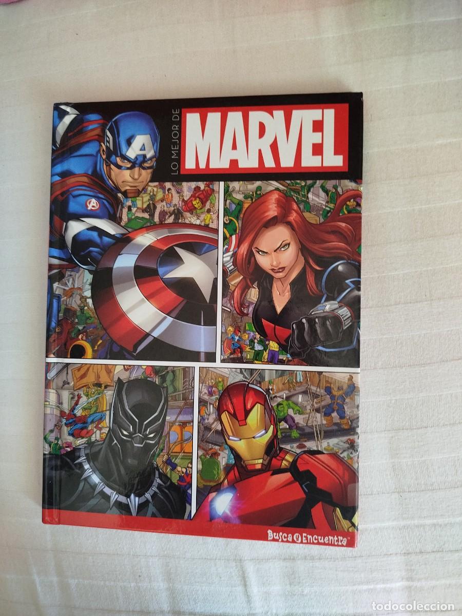 C&oacute;mics: Lo mejor de Marvel. Busca y encuentra