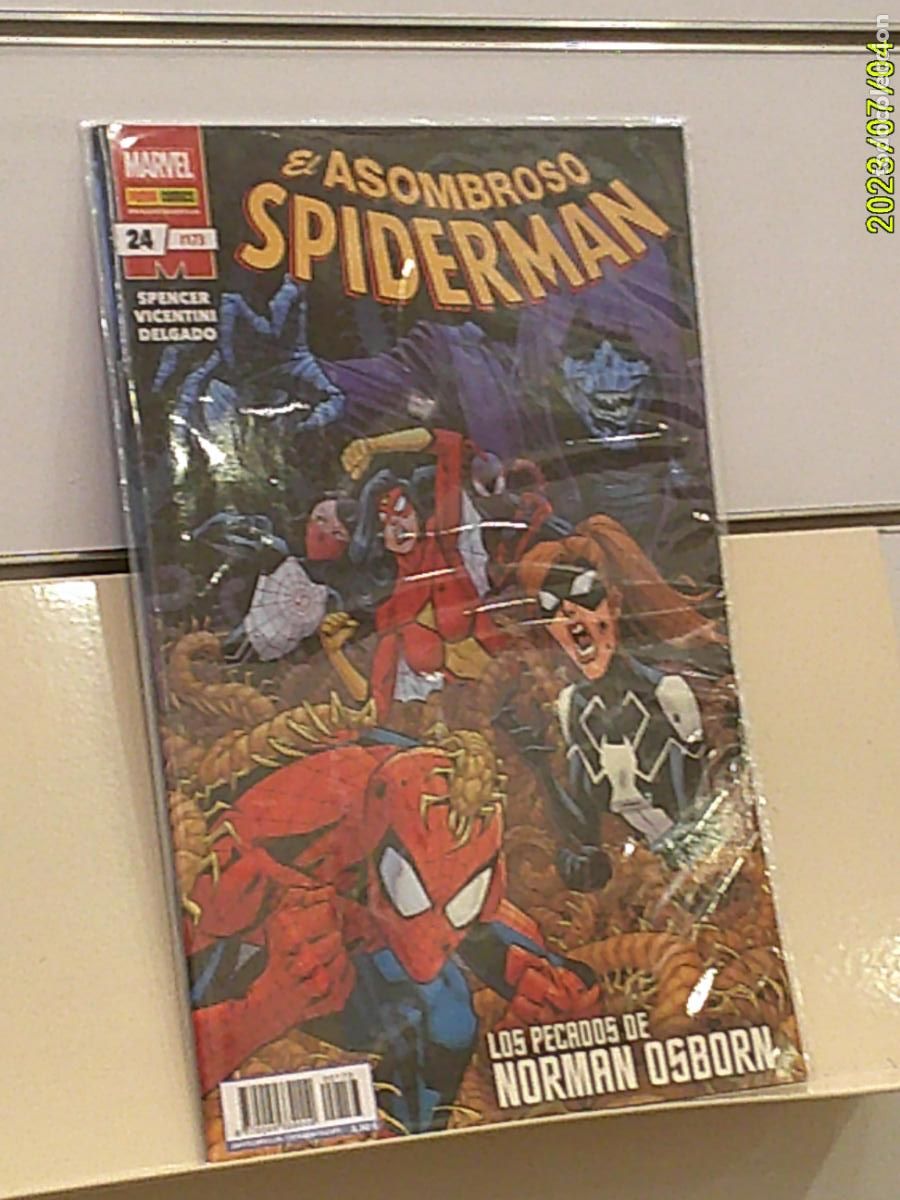 C&oacute;mics: EL ASOMBROSO SPIDERMAN N&ordm; 24-173 LOS PECADOS DE NORMAN OSBORN MARVEL - PANINI