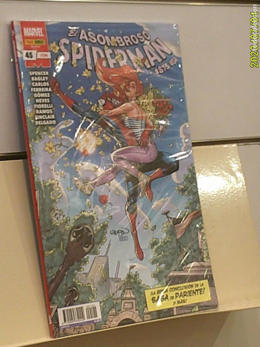 C&oacute;mics: EL ASOMBROSO SPIDERMAN N&ordm; 45-194 N&ordm; 875 USA MARVEL - PANINI