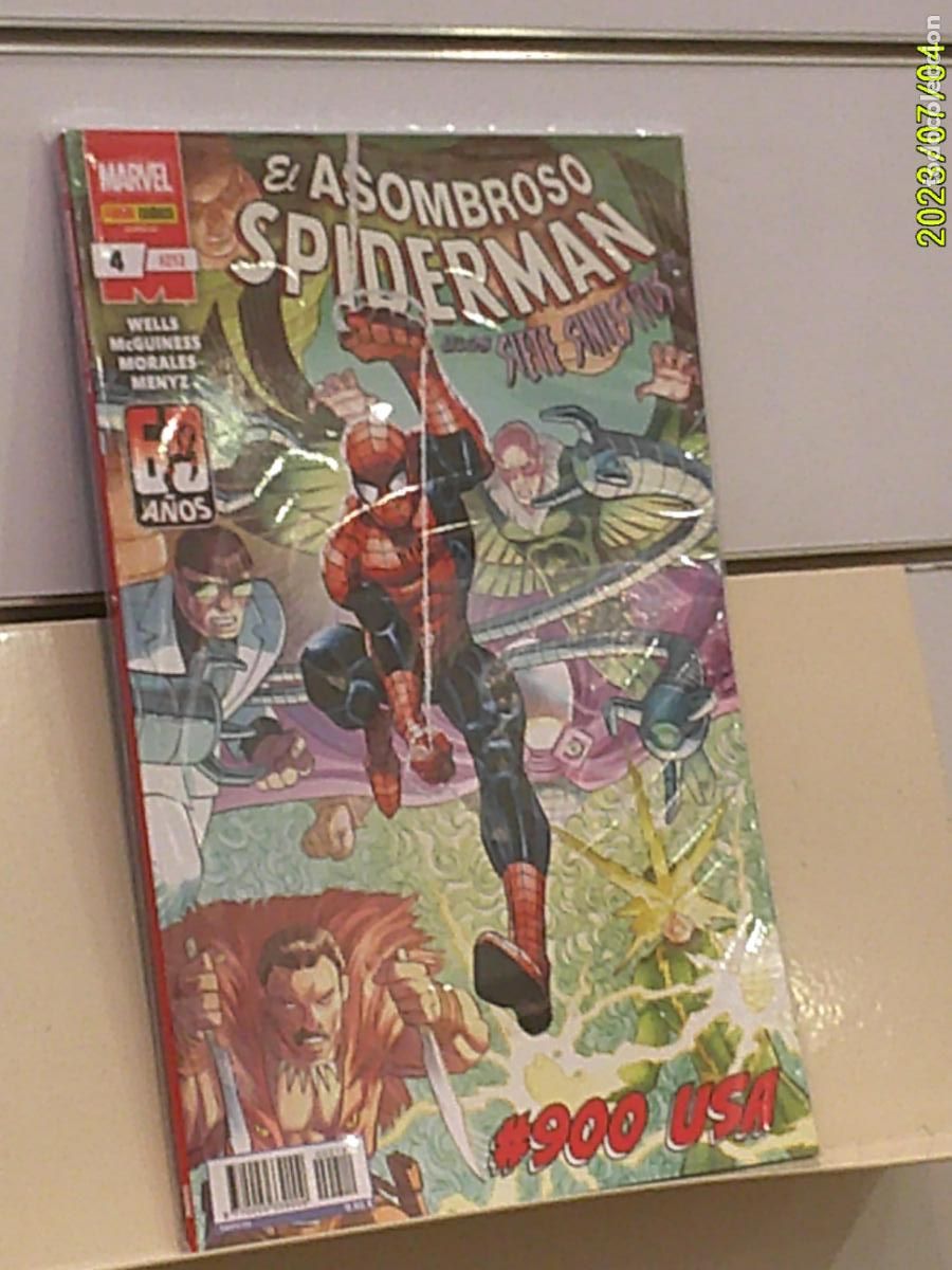 C&oacute;mics: EL ASOMBROSO SPIDERMAN N&ordm; 4-212 N&ordm; 900 USA MARVEL - PANINI