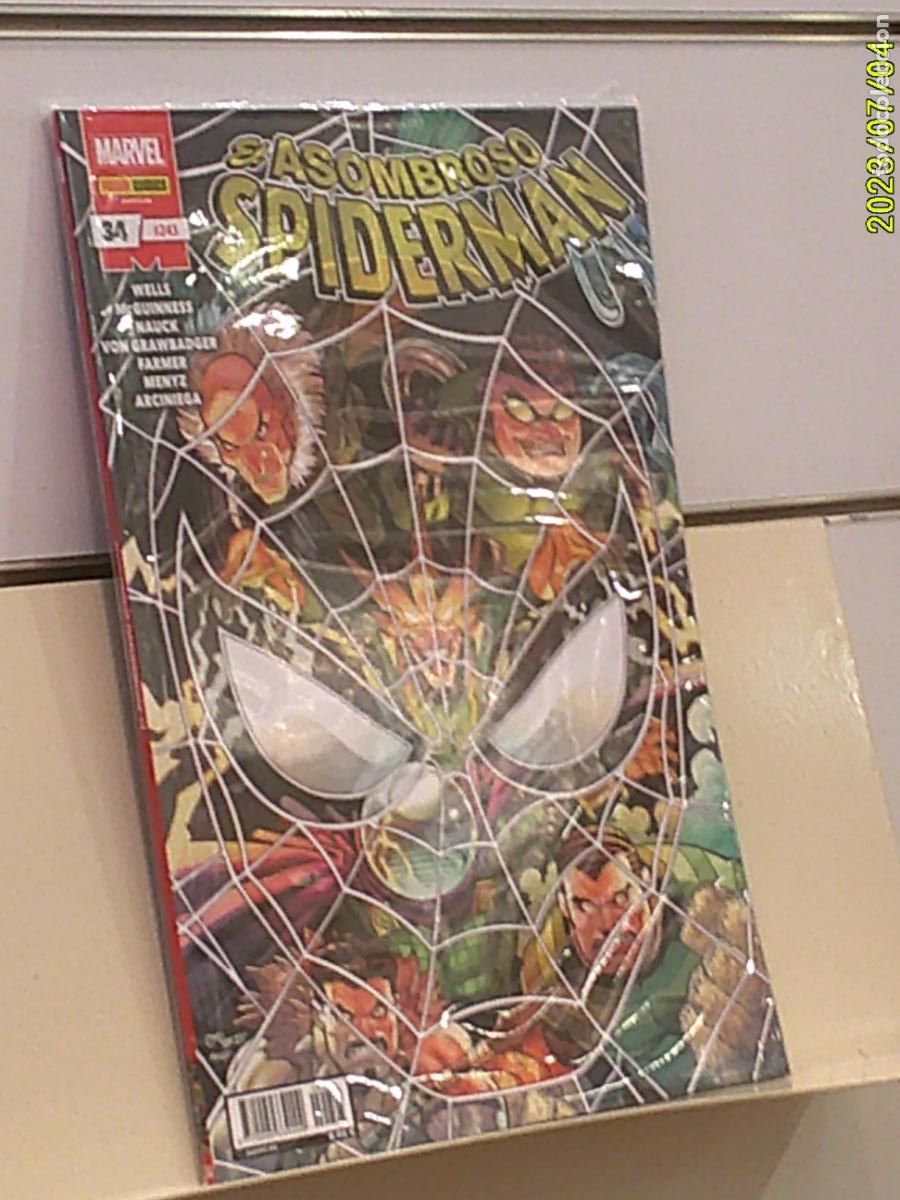 C&oacute;mics: EL ASOMBROSO SPIDERMAN N&ordm; 34-243 MARVEL - PANINI