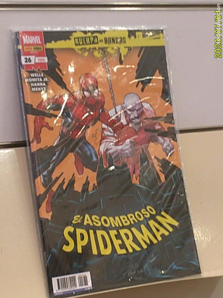 C&oacute;mics: EL ASOMBROSO SPIDERMAN N&ordm; 26-235 GUERRA DE BANDAS MARVEL - PANINI