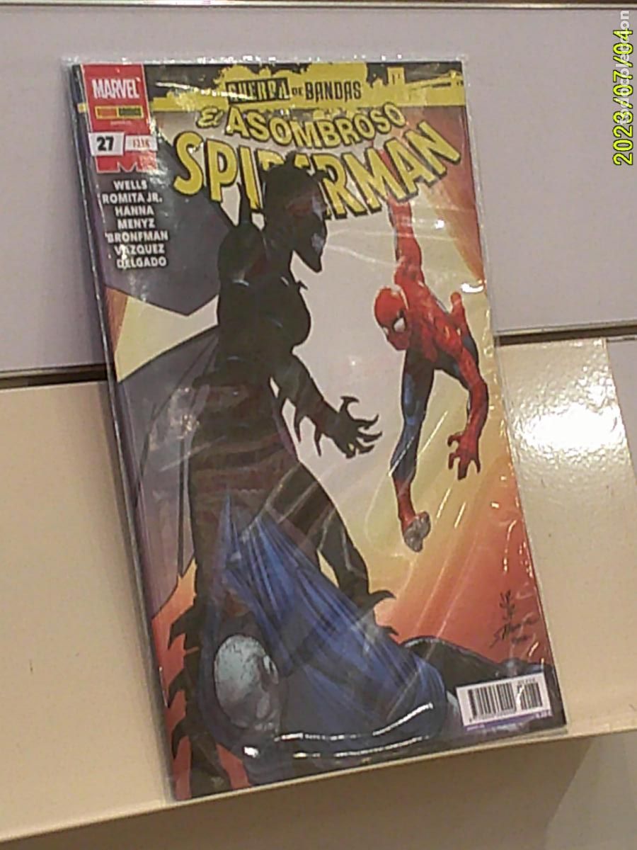 C&oacute;mics: EL ASOMBROSO SPIDERMAN N&ordm; 27-236 GUERRA DE BANDAS MARVEL - PANINI