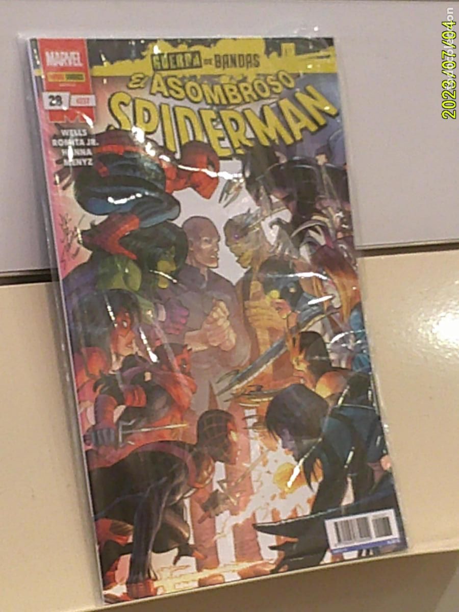 C&oacute;mics: EL ASOMBROSO SPIDERMAN N&ordm; 28-237 GUERRA DE BANDAS MARVEL - PANINI
