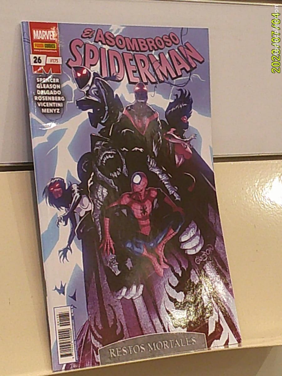 C&oacute;mics: EL ASOMBROSO SPIDERMAN N&ordm; 26-175 RESTOS MORTALES MARVEL - PANINI