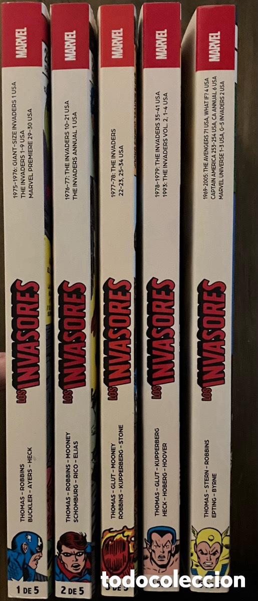 C&oacute;mics: Los INVASORES Completa / Marvel Limited Edition TPB - Panini.