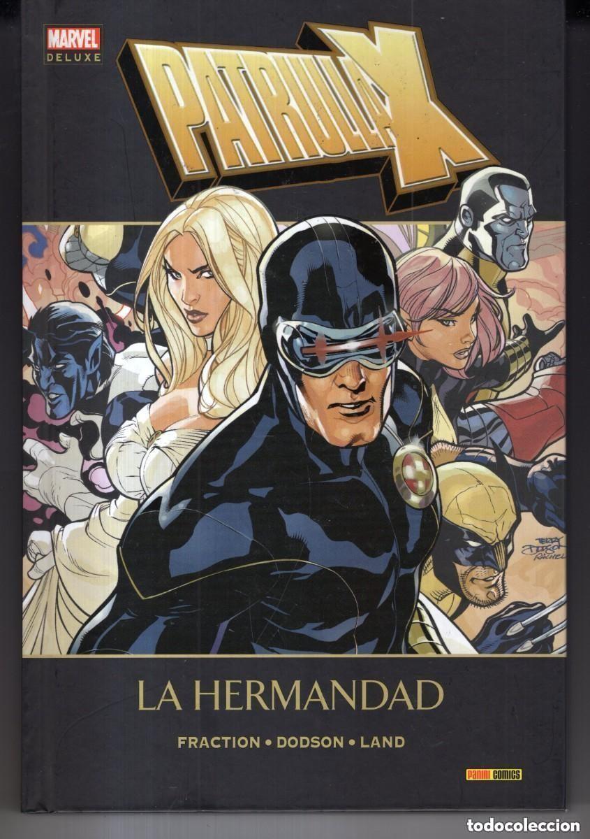C&oacute;mics: MARVEL DELUXE PATRULLA-X LA HERMANDAD - PANINI - CARTONE - MUY BUEN ESTADO - OAH