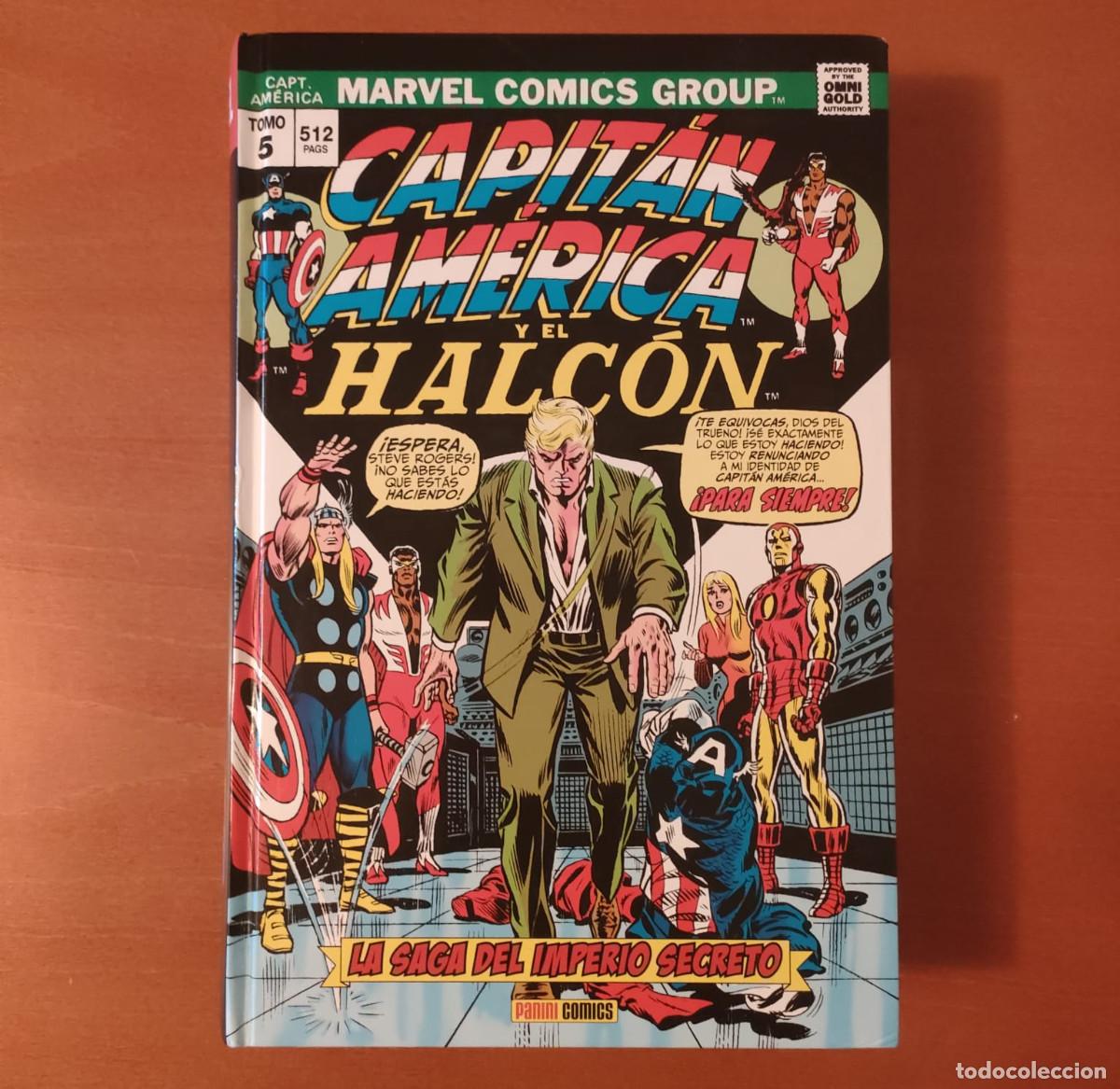 C&oacute;mics: Marvel Gold. Capit&aacute;n Am&eacute;rica y El Halc&oacute;n 5 La saga del Imperio Secreto Panini C&oacute;mics
