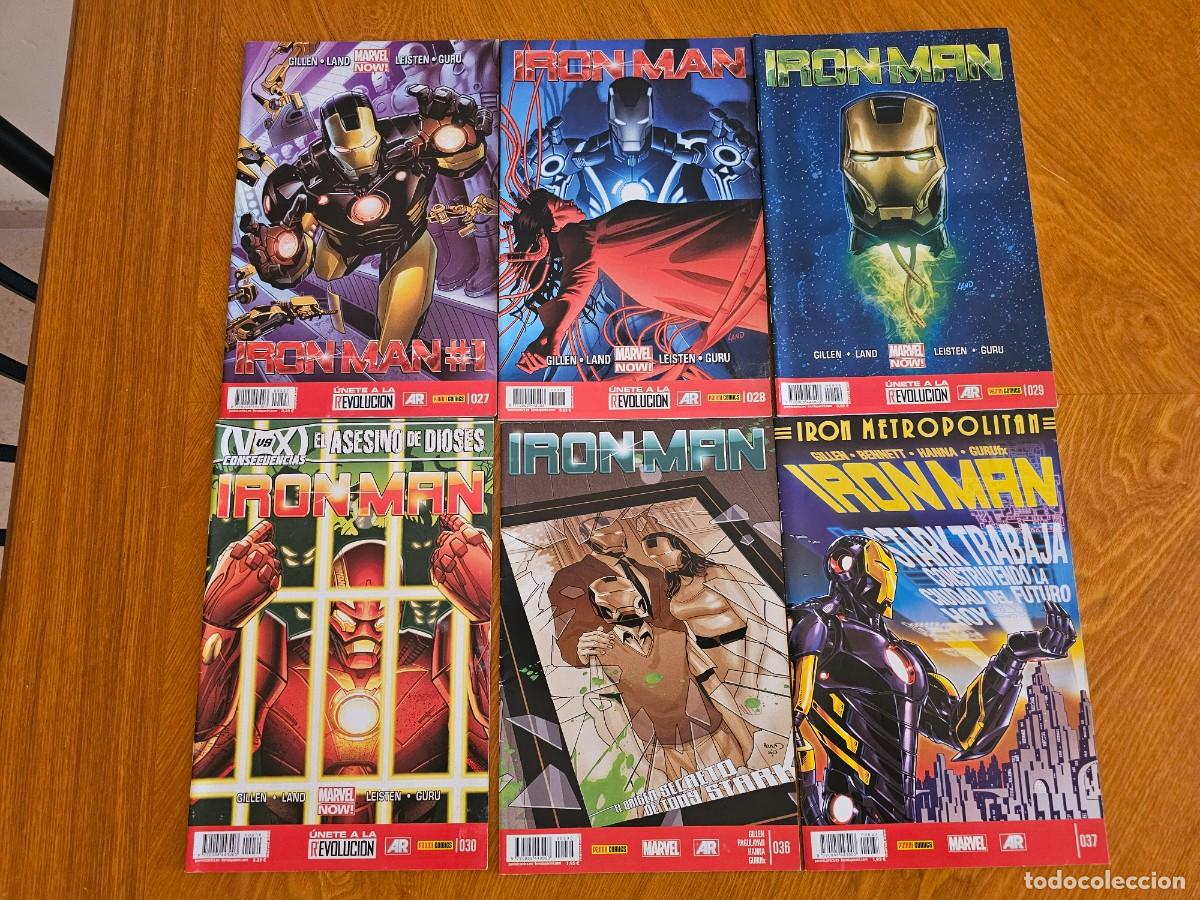C&oacute;mics: Iron man Marvel Now. Pack 6 Comics