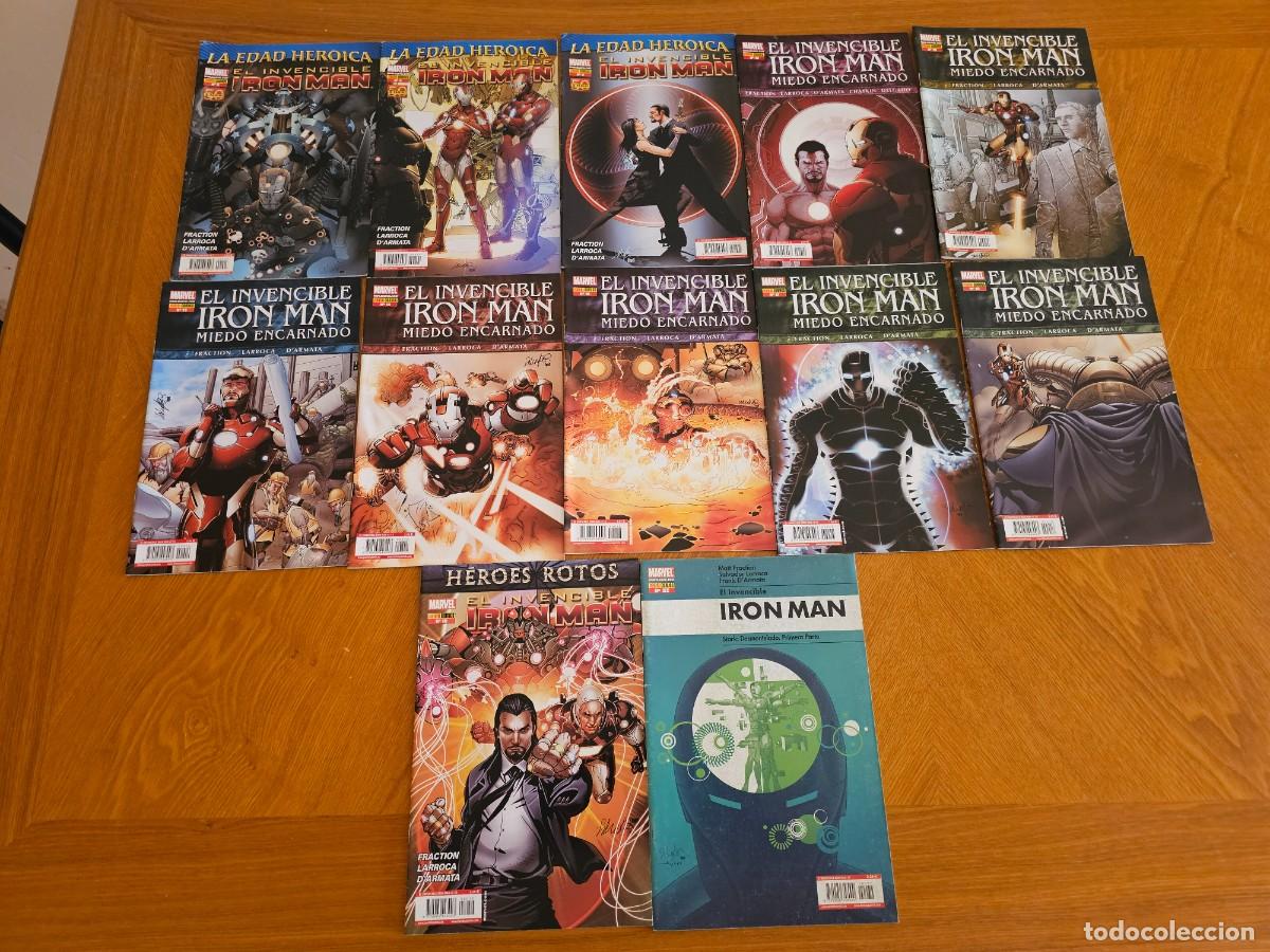 C&oacute;mics: El Invencible Iron man. Pack 12 Comics