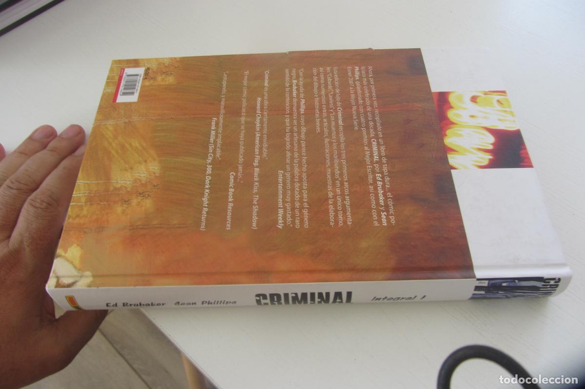 C&oacute;mics: CRIMINAL INTEGRAL VOLUMEN 1 ED BRUBAKER - SEAN PHILLIPS / PANINI - Foto 2