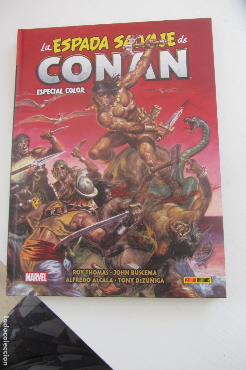 C&oacute;mics: LA ESPADA SALVAJE DE CONAN ESPECIAL COLOR. ROY THOMAS, JOHN BUSCEMA, ALFREDO ALCALA. PANINI