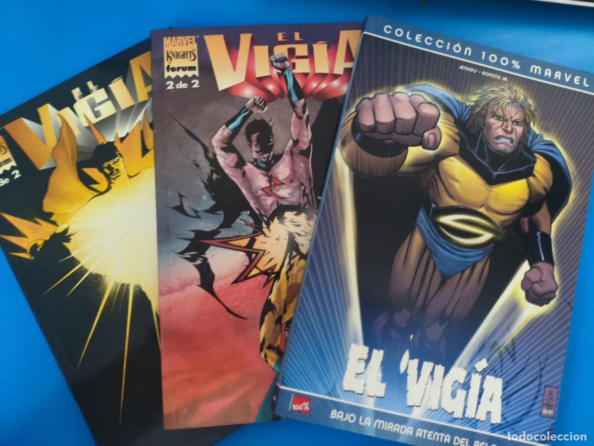 C&oacute;mics: Lote El Vig&iacute;a 2 tomos forum y 1 tomo Panini - Marvel Paul Jenkins John Romita Jr Jae Lee