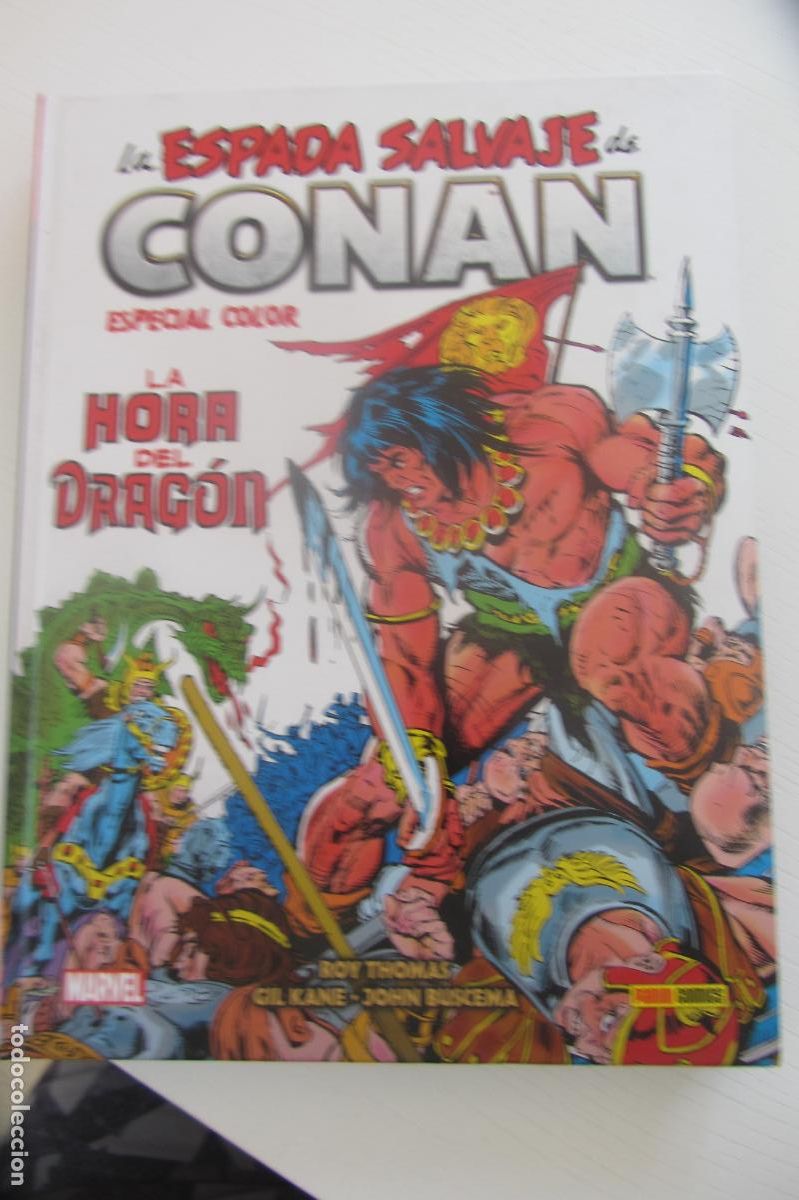 C&oacute;mics: LA ESPADA SALVAJE DE CONAN ESPECIAL COLOR. LA HORA DEL DRAGON PANINI