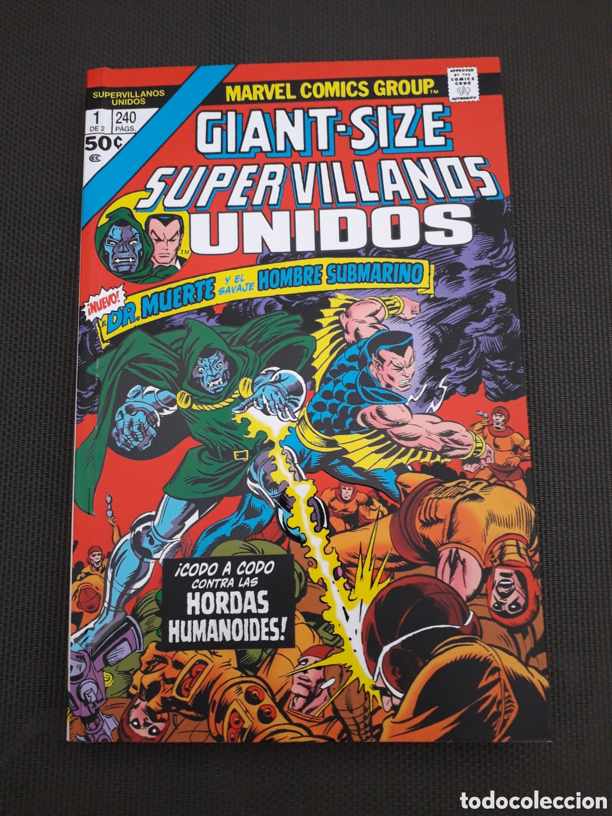 C&oacute;mics: MARVEL LIMITED. SUPERVILLANOS UNIDOS. TOMO 1. EXCELENTE ESTADO
