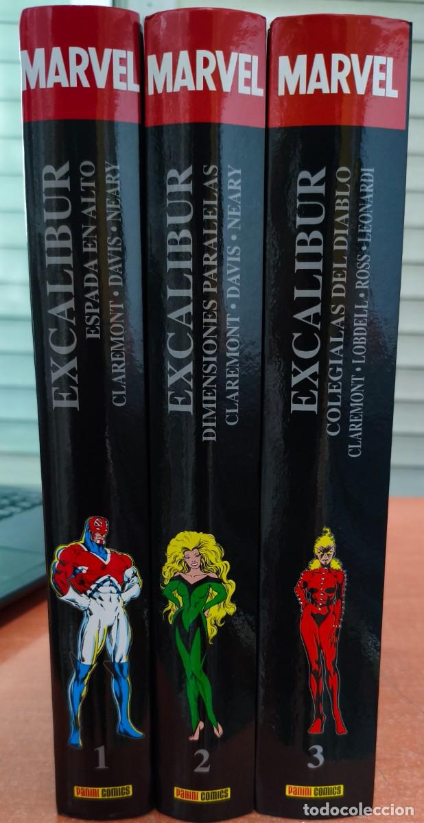 C&oacute;mics: EXCALIBUR - OMNIGOLD 1-2-3 - PANINI- IMPECABLES - Foto 2