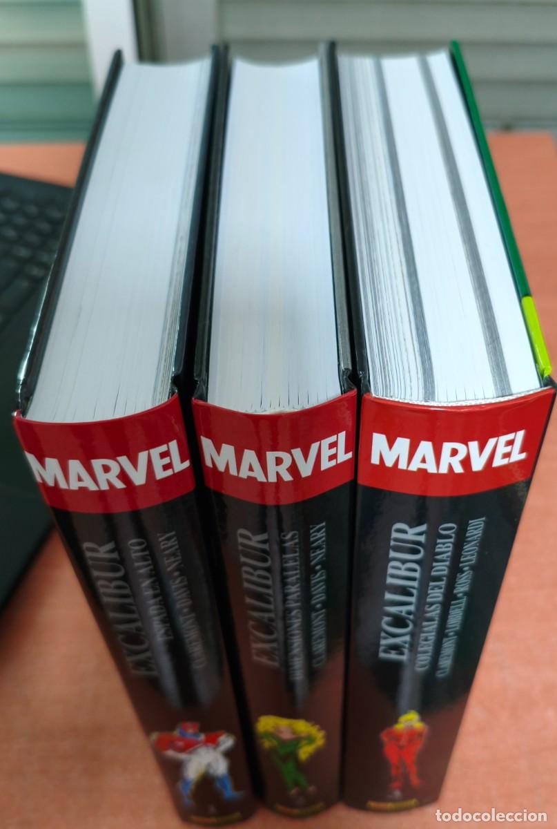 C&oacute;mics: EXCALIBUR - OMNIGOLD 1-2-3 - PANINI- IMPECABLES - Foto 3