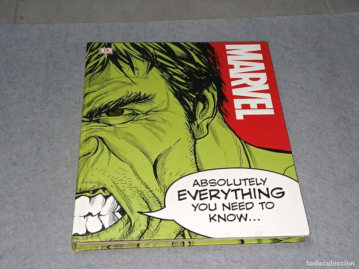C&oacute;mics: Libro. Marvel, Everything you need to know, DK 2016 - Foto 1