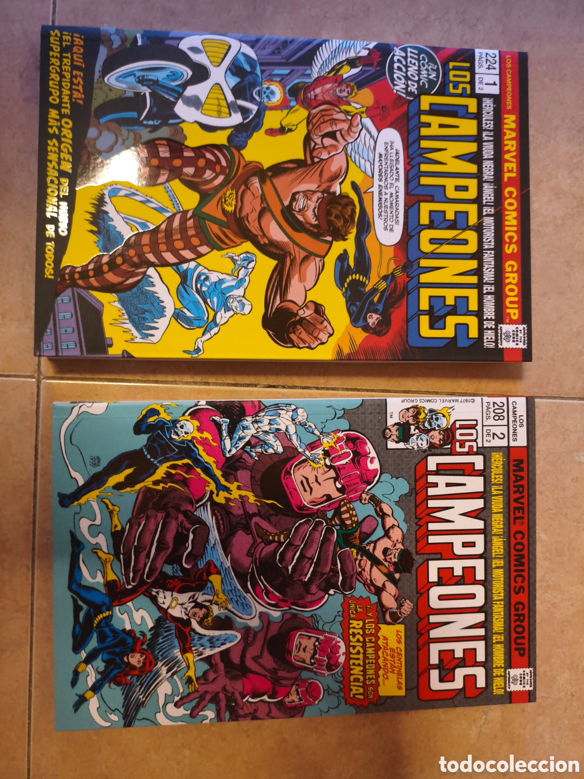 C&oacute;mics: Tpb limited edition los campeones 1 y 2 panini