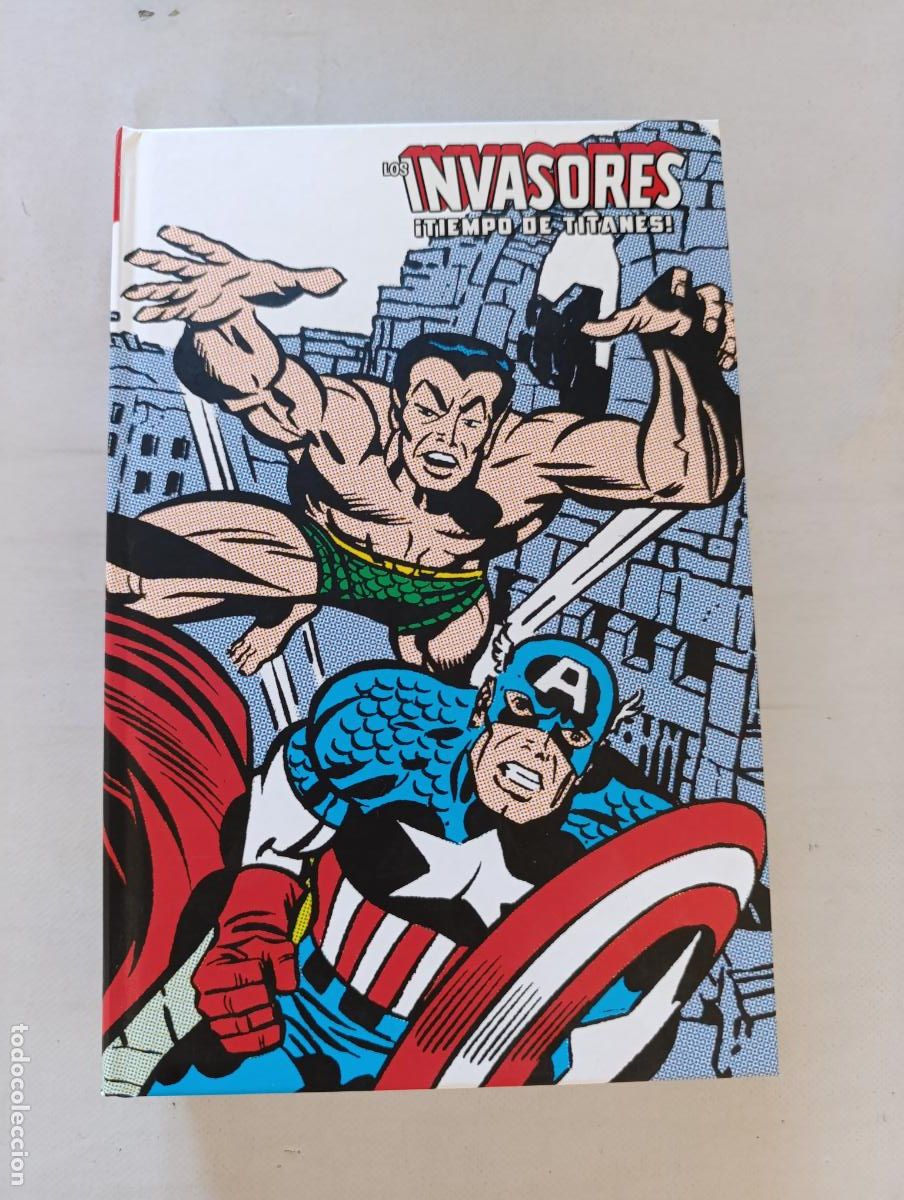 C&oacute;mics: LOS INVASORES - &iexcl;TIEMPO DE TITANES! - MARVEL LIMITED EDITION - PANINI - TAPA DURA (317w)