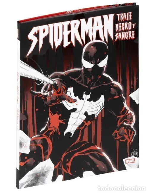 C&oacute;mics: Spiderman: Traje negro y sangre (MARVEL TREASURY EDITION GRAN FORMATO) Panini-ocasion