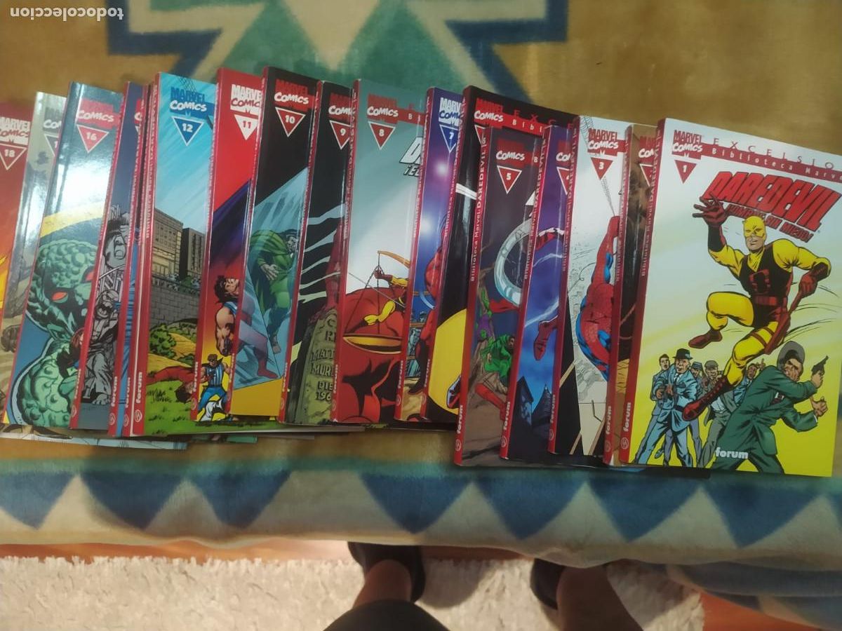C&oacute;mics: Biblioteca Marvel Daredevil completa buen estado de conversaci&oacute;n, 22 n&uacute;meros