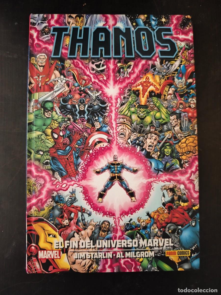 C&oacute;mics: 100% Marvel HC. Thanos: El Fin del Universo Marvel
