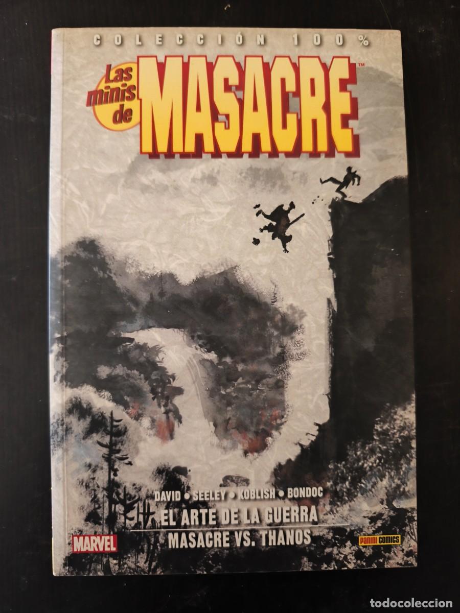 C&oacute;mics: Las Minis de Masacre - El arte de la guerra / Masacre Vs. Thanos
